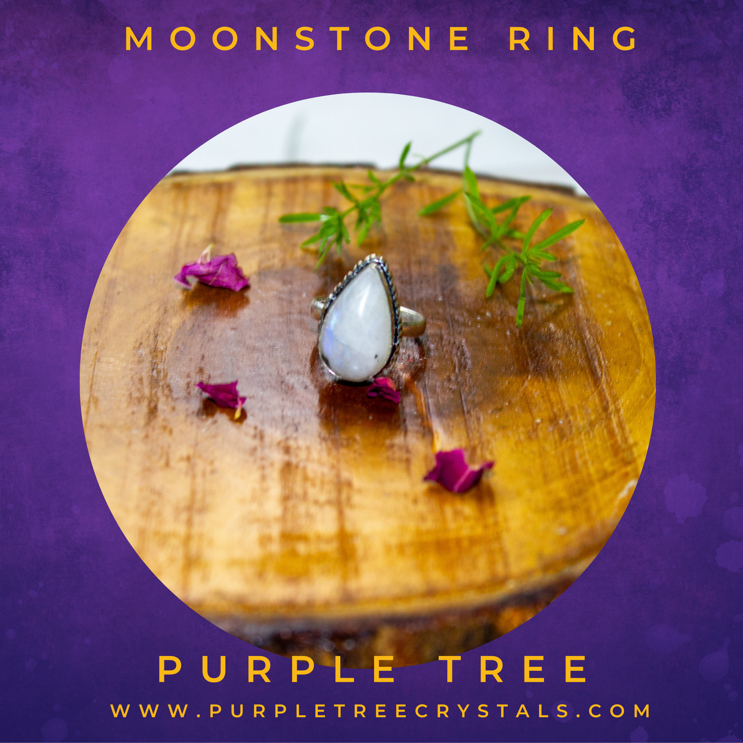 'Moonstone' Ring