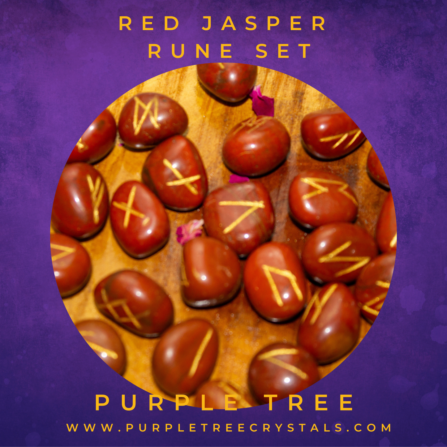 'Red Jasper' Rune Set