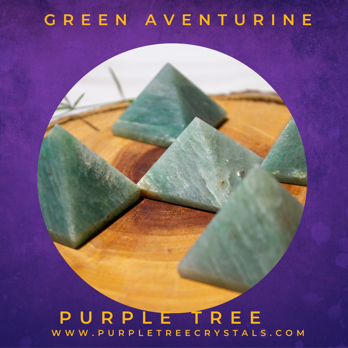 Green Aventurine Pyramid (Small)