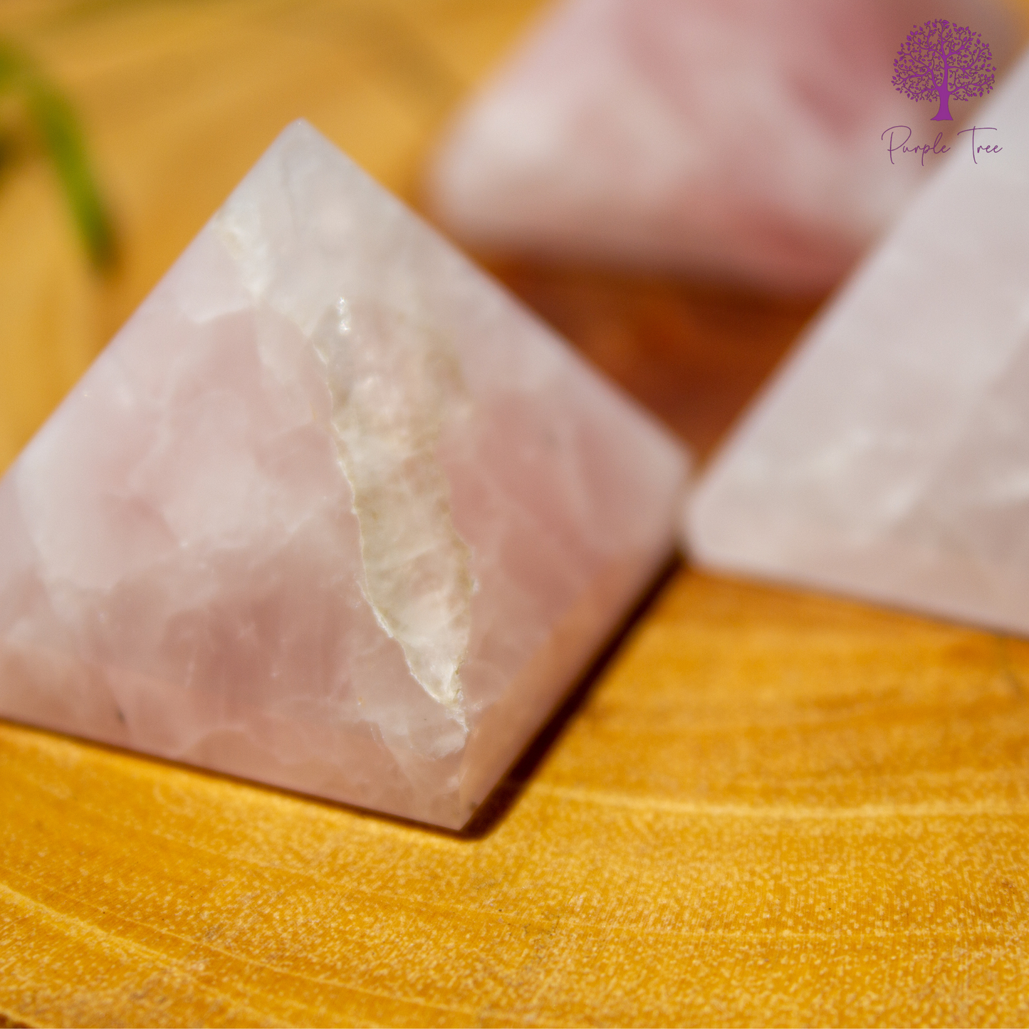 Rose Quartz Pyramid (Small)