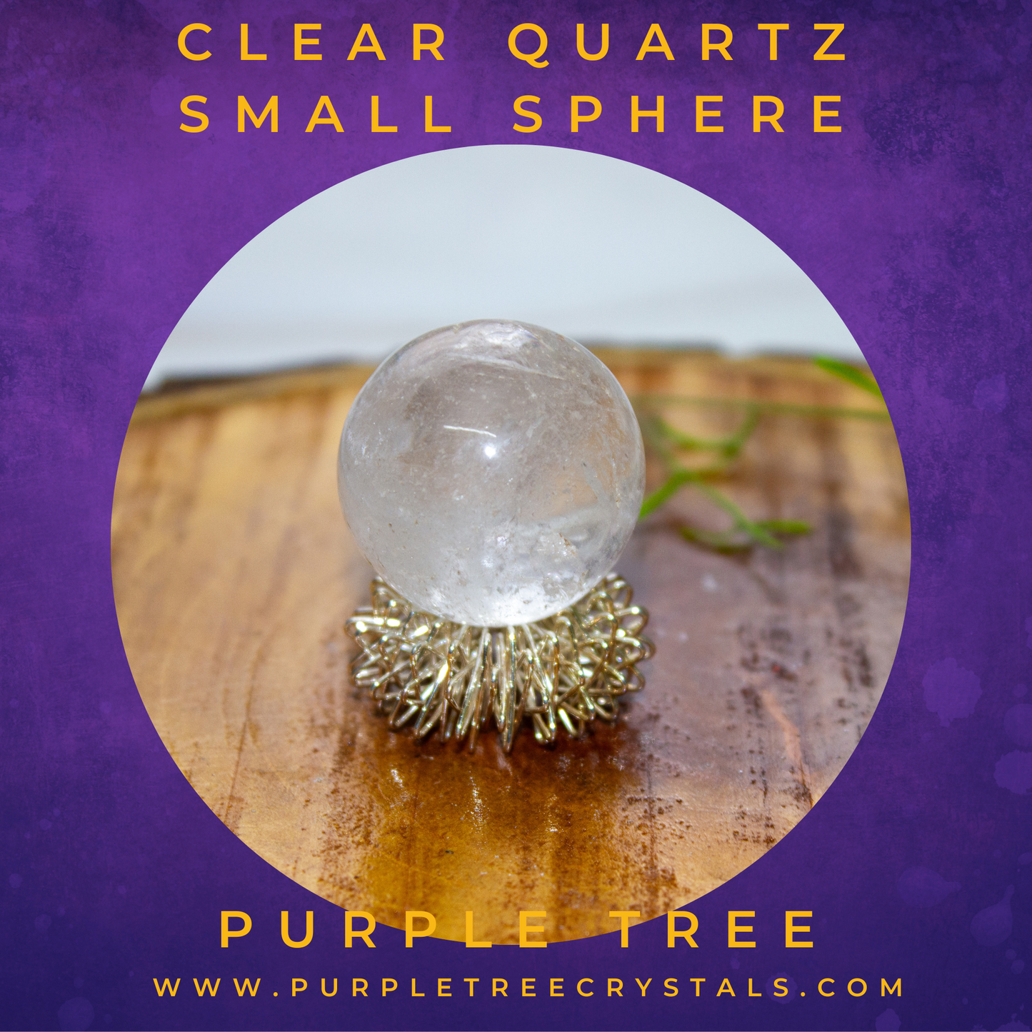 'Clear Quartz' Sphere