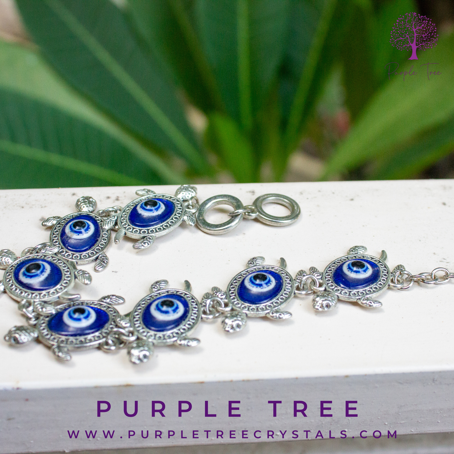 Evil Eye with Tortoise Bracelet