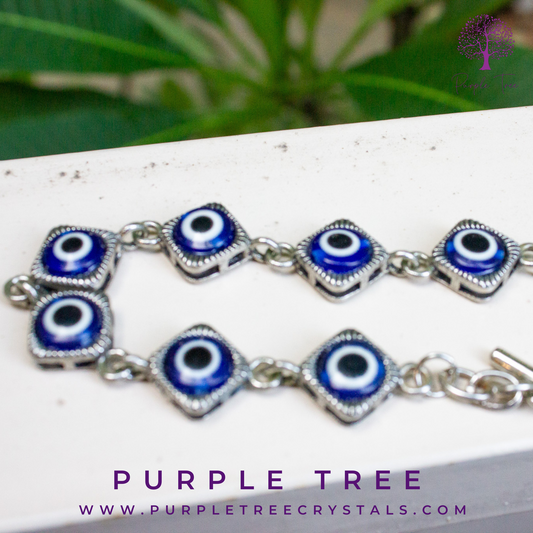 Evil Eye Square Bracelet