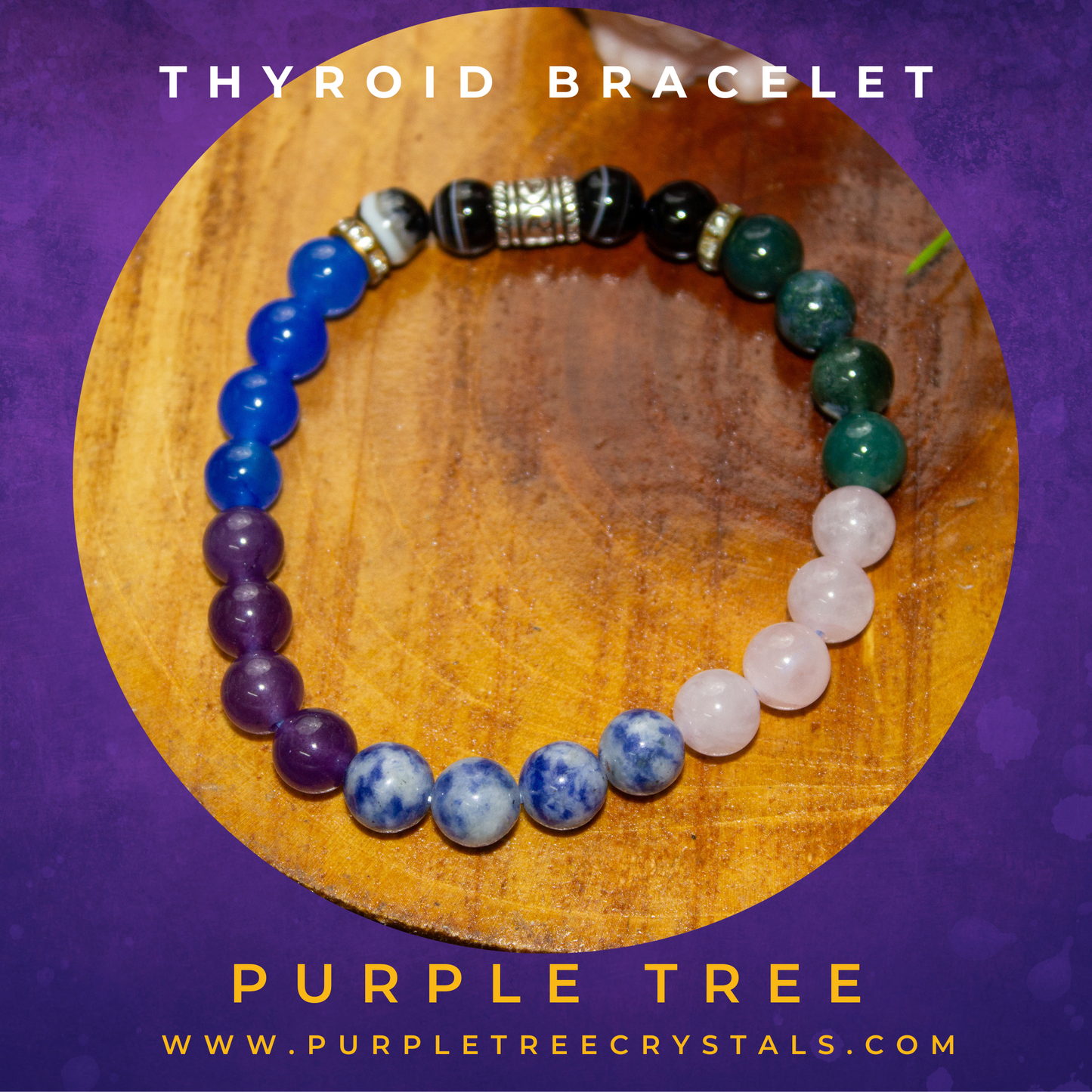 Thyroid Balancing Bracelet (8MM)