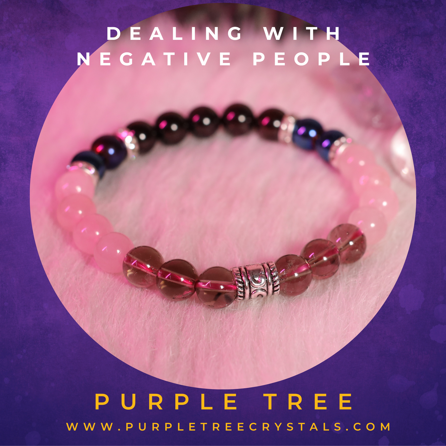 Dealing With Negative People Bracelet