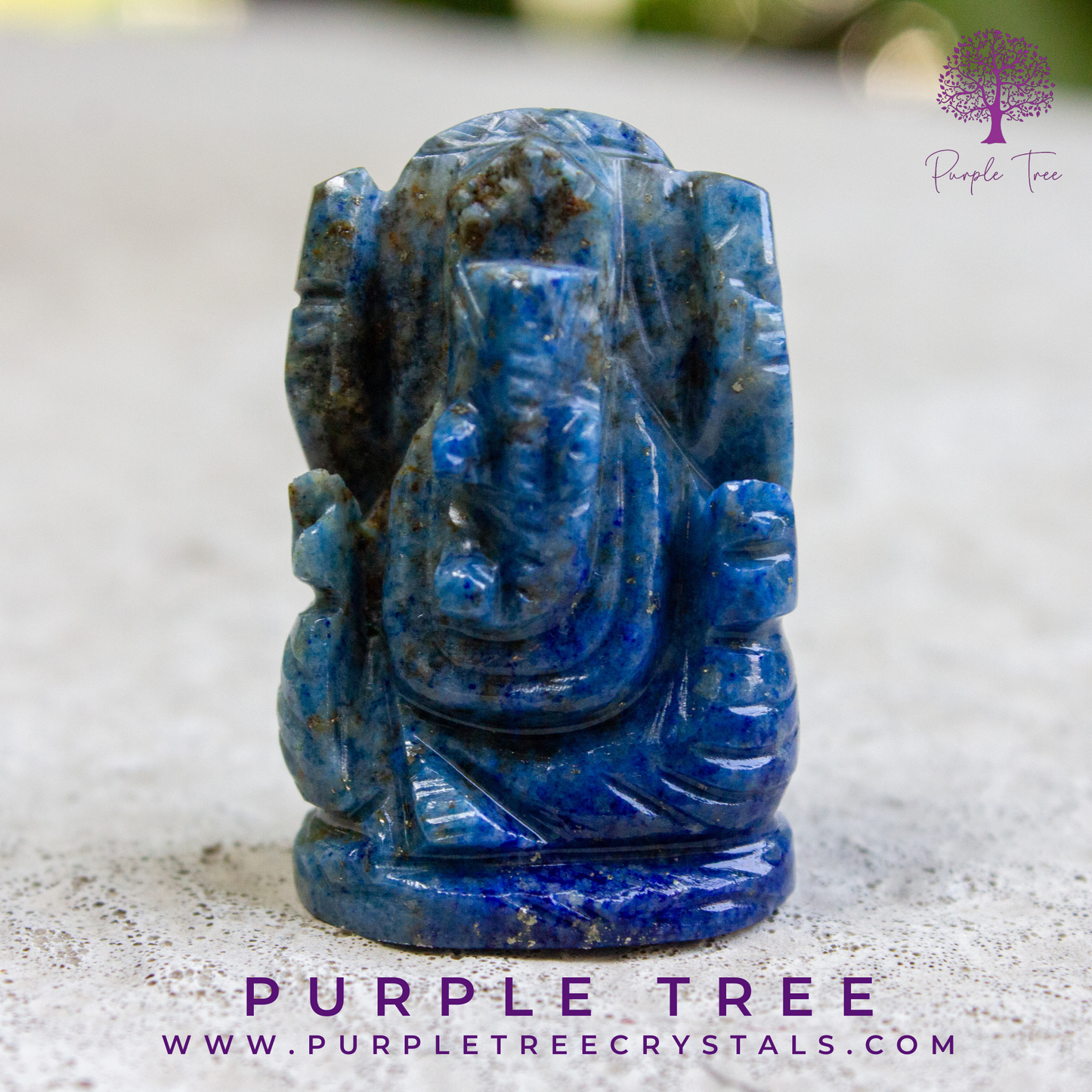 Lapis Lazuli Ganesha Idol (1.5 inches)