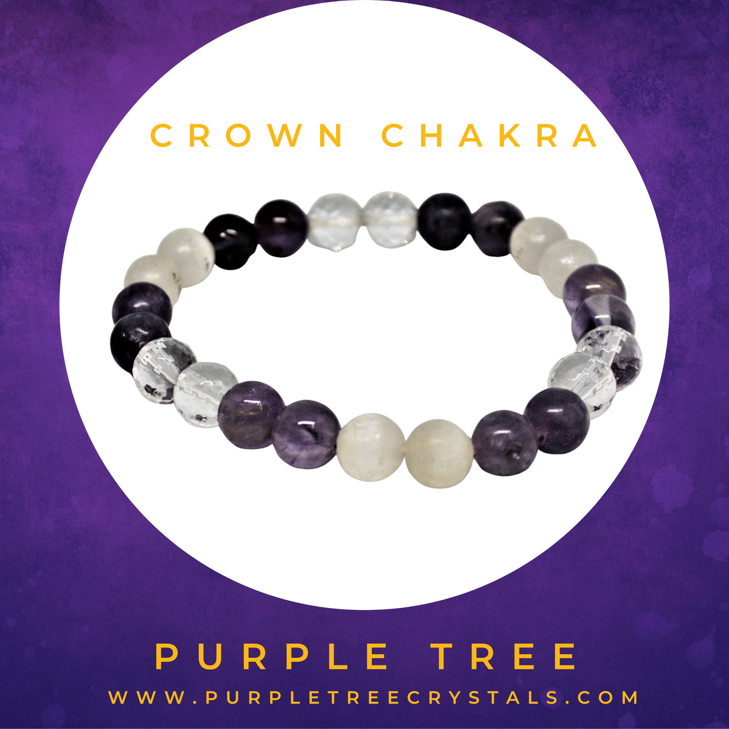 Crown Chakra Bracelet