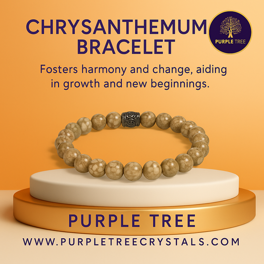 Premium Chrysanthemum Bracelet (8MM)