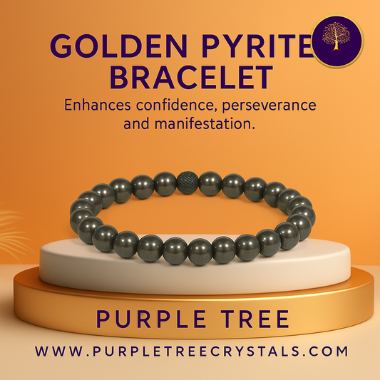 Golden Pyrite Bracelet (8MM)