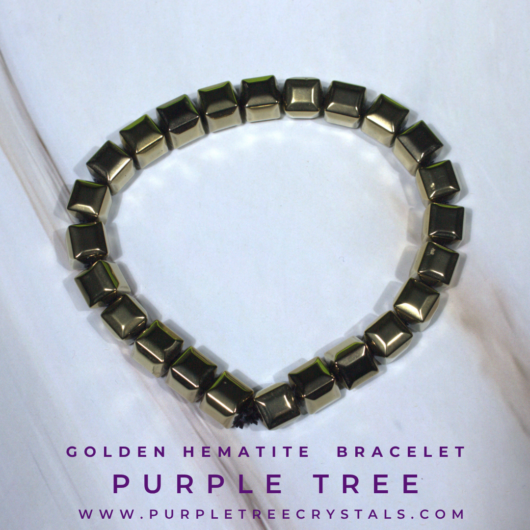 Golden Hematite Bracelet