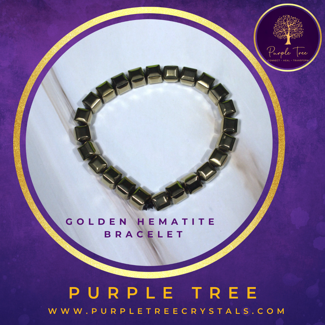 Golden Hematite Bracelet