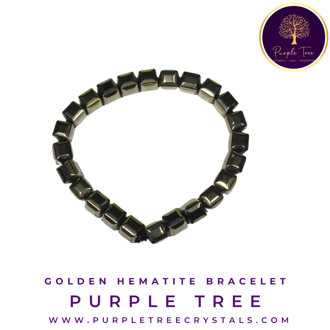 Golden Hematite Bracelet