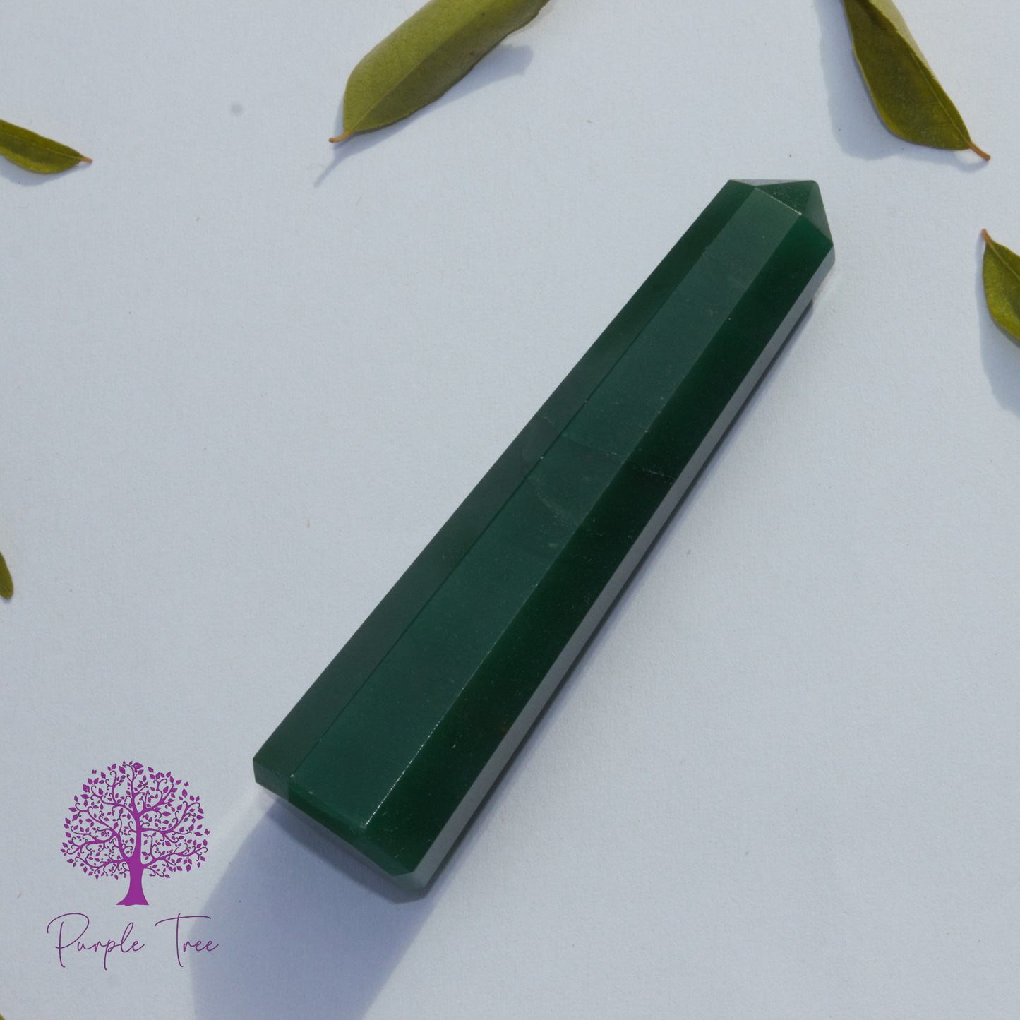 Dark Green Aventurine Pointer