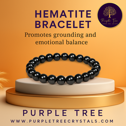 Grey Hematite Bracelet (8MM)