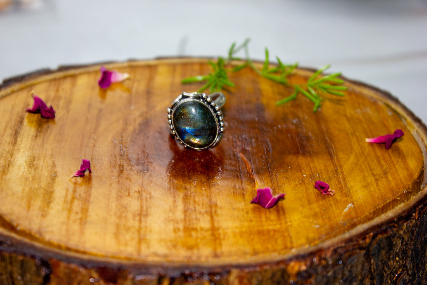 'Labradorite' Ring