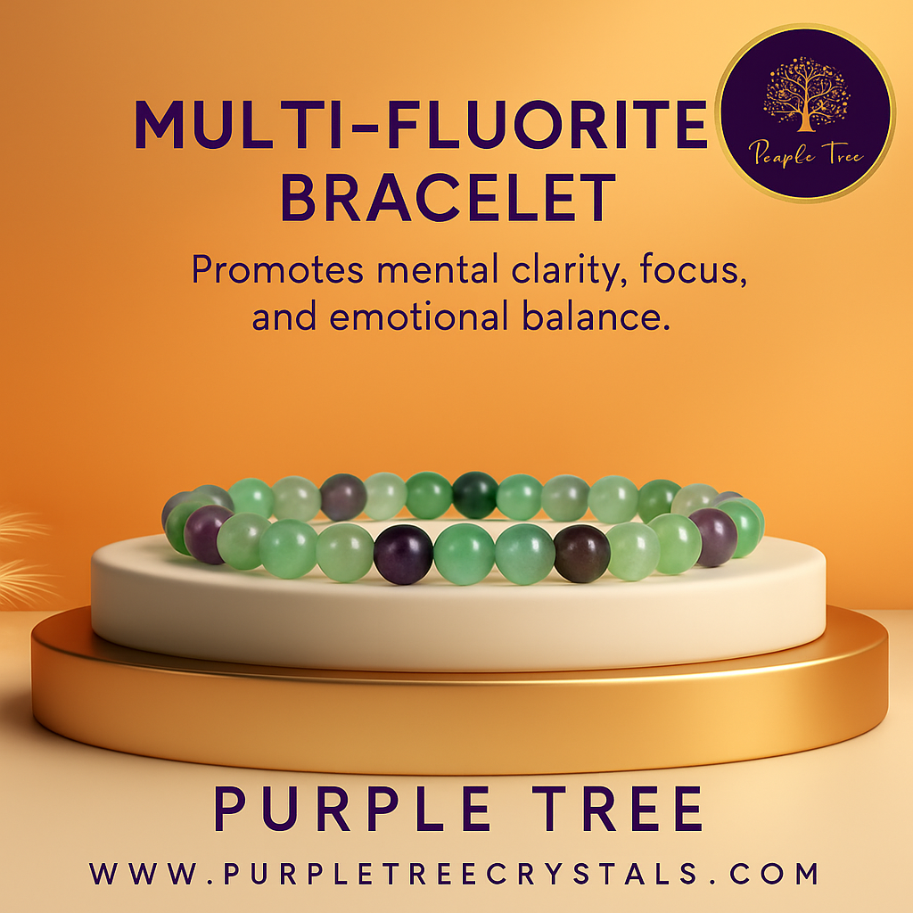 Multi-Fluorite Bracelet (8MM)
