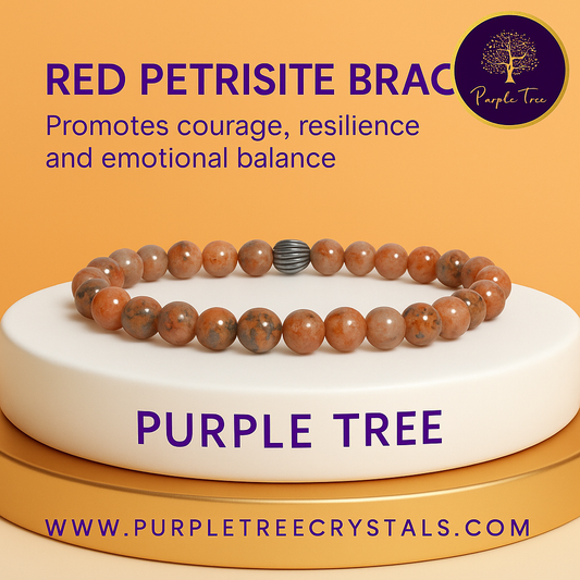 Red Petrisite Bracelet (8MM)