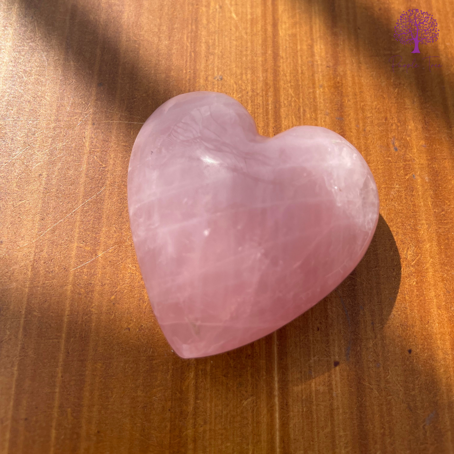 'Rose Quartz' Heart