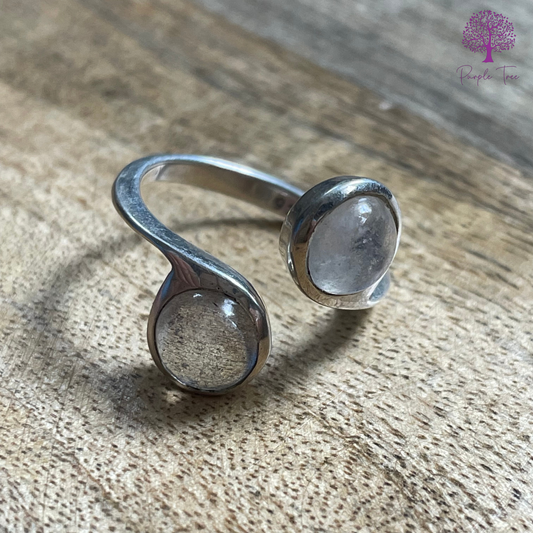 Moonstone 925 Silver Ring