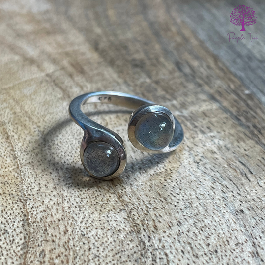 Labradorite 925 Silver Ring