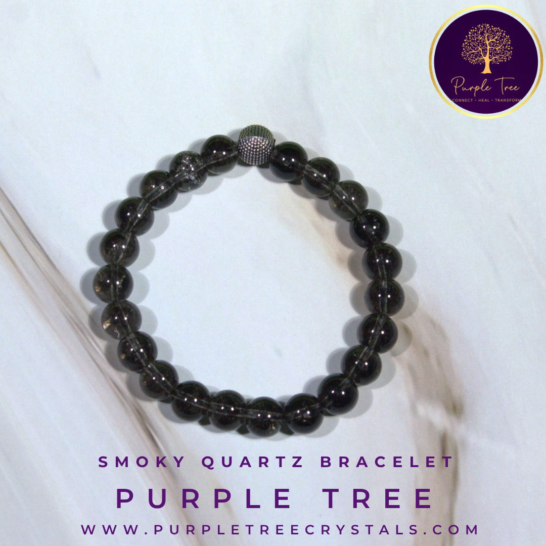 Smoky Quartz Bracelet (8MM)
