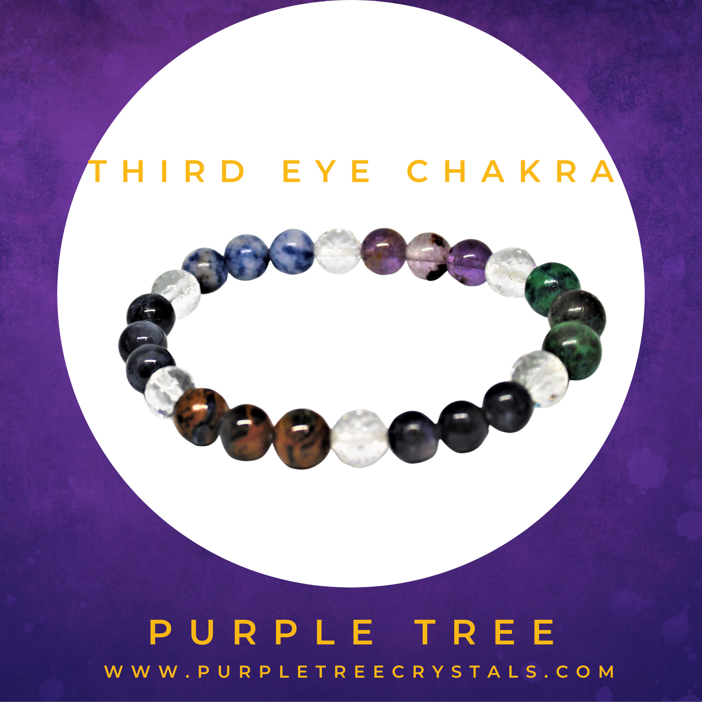 Third Eye Chakra Bracelet