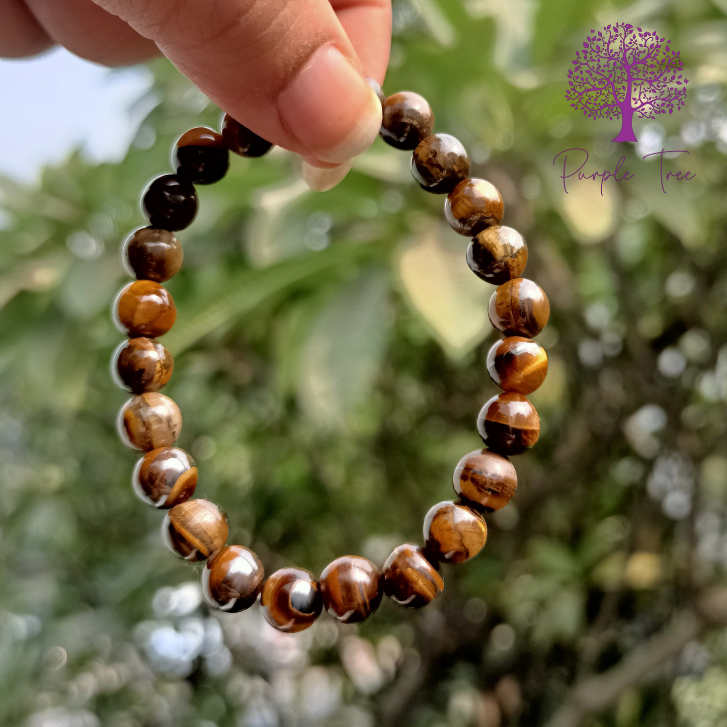 Tiger Eye Bracelet (8MM)