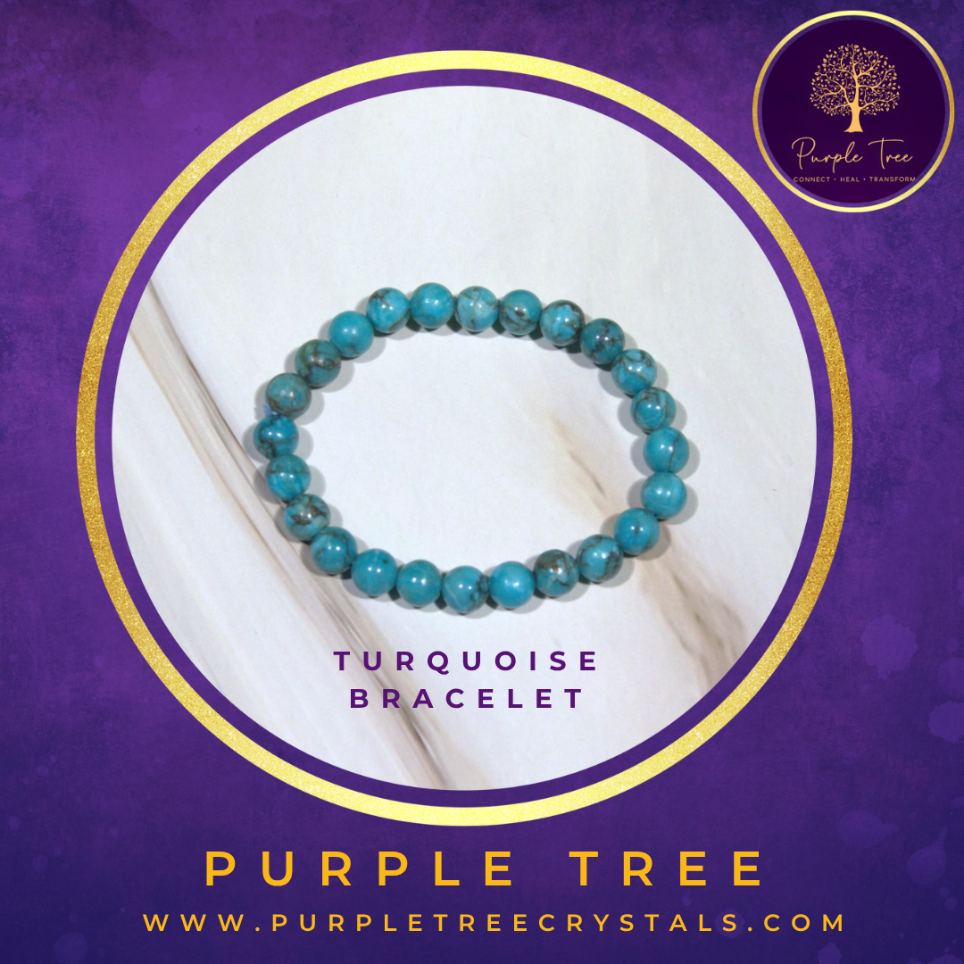 Tibetan Turquoise Bracelet (8MM)