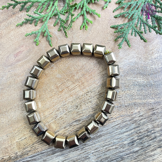 Golden Hematite Bracelet