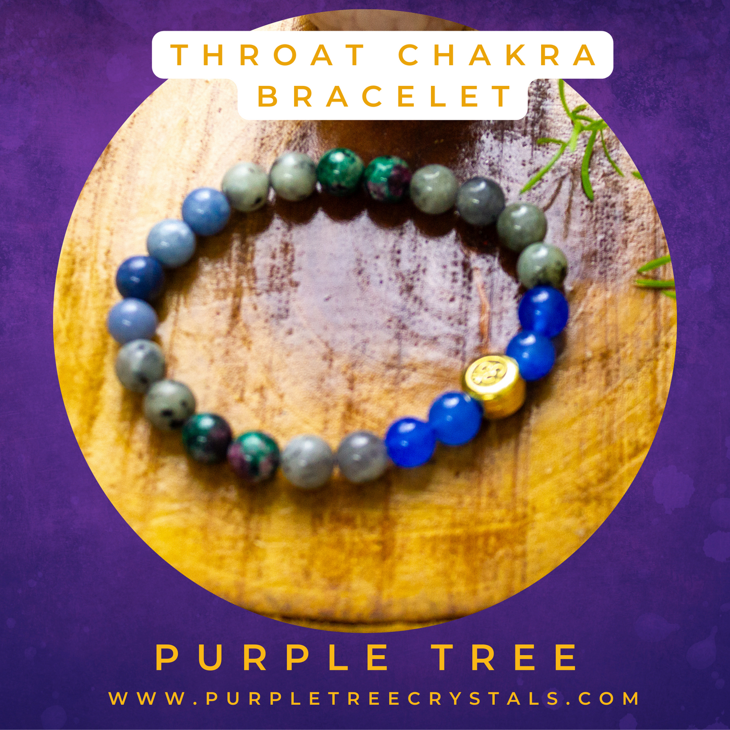 Throat Chakra Bracelet