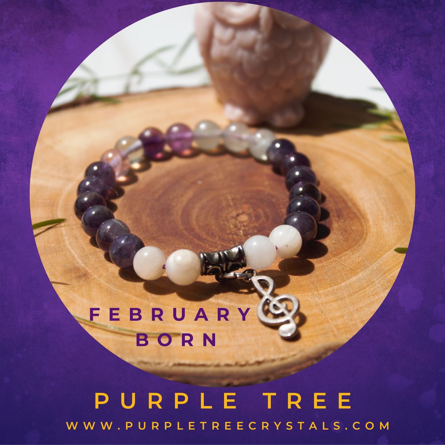 February Born Combo Bracelet