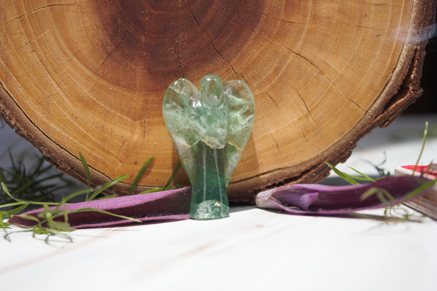 Green Fluorite Angle