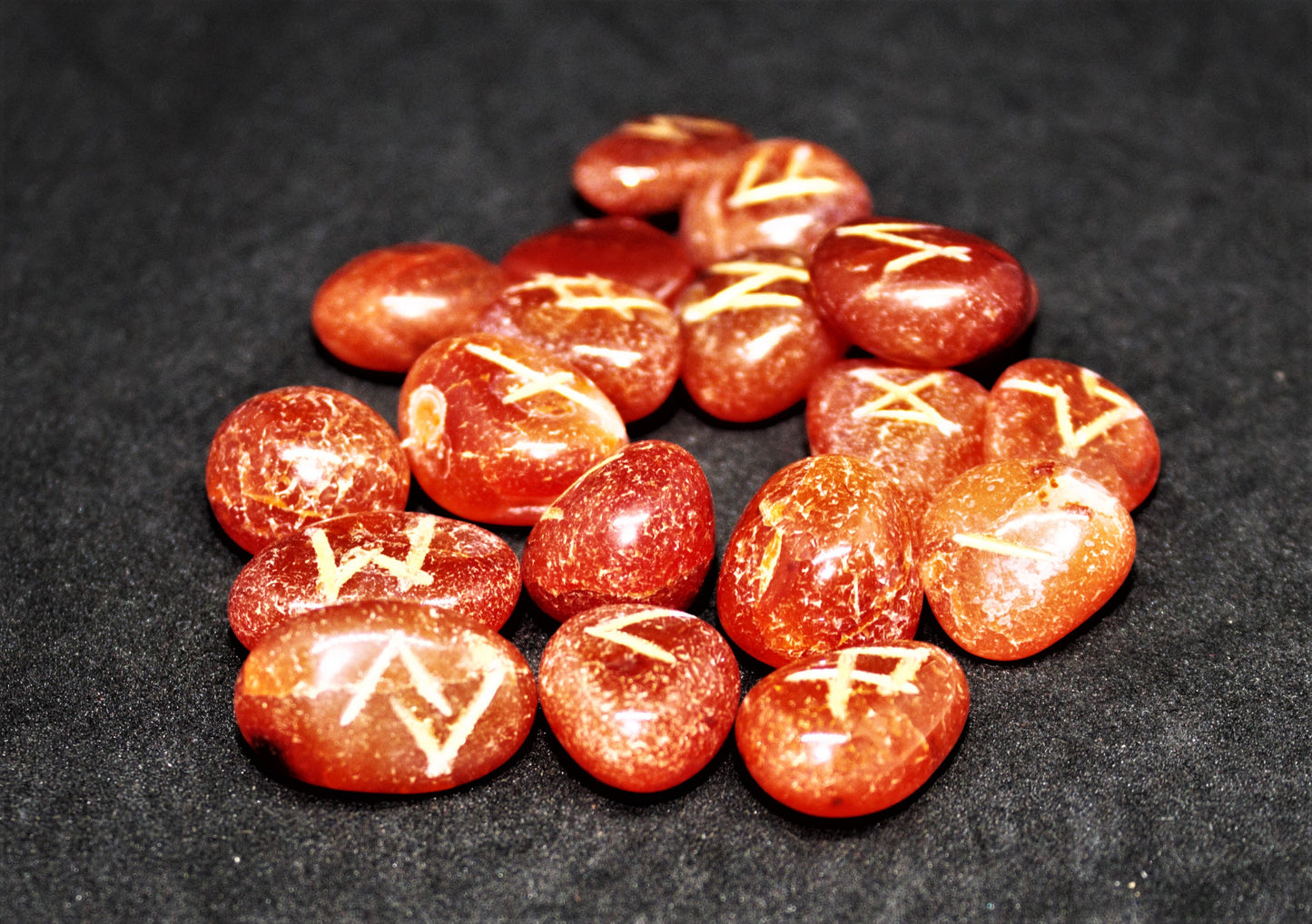 'Orange Carnelian' Rune Set